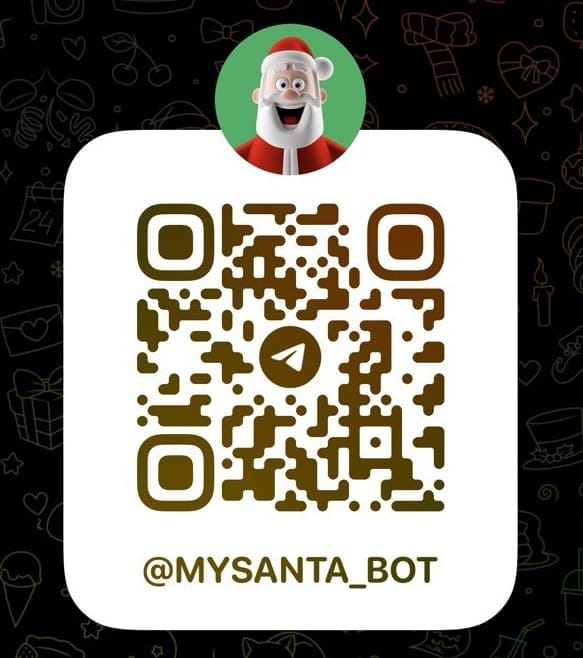 qr-код для бота @mysanta_bot