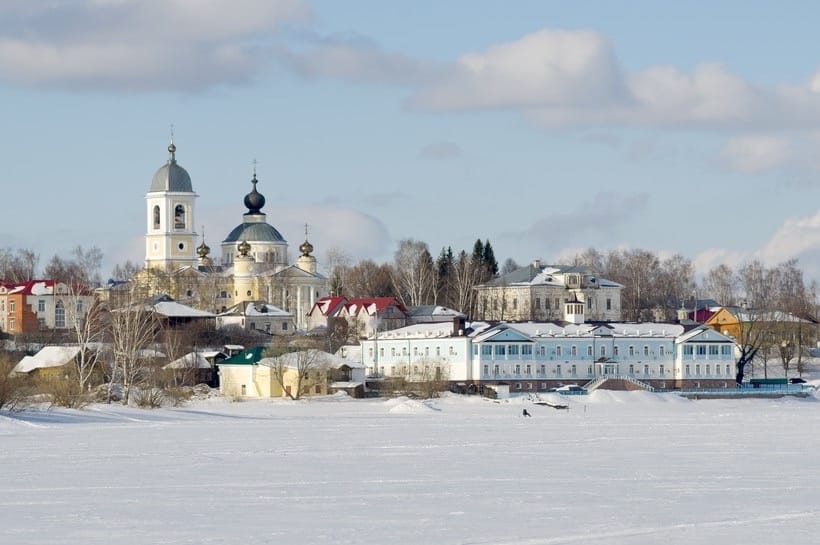 Город Мышкин зимой