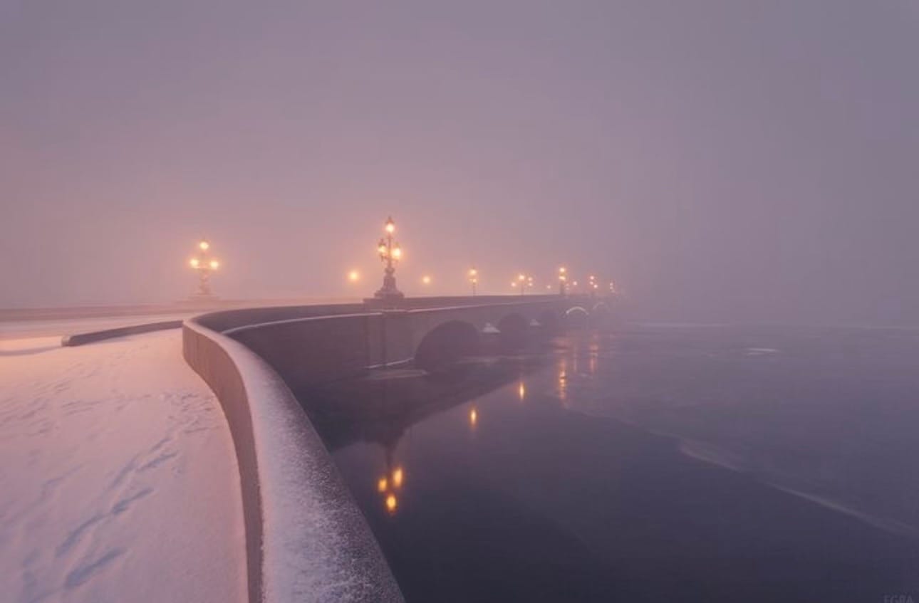 Санкт-Петербург зимой