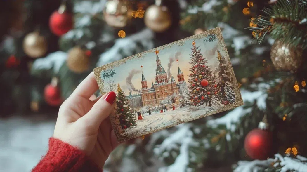 Создаём новогодние открытки при помощи Искусственного интеллекта