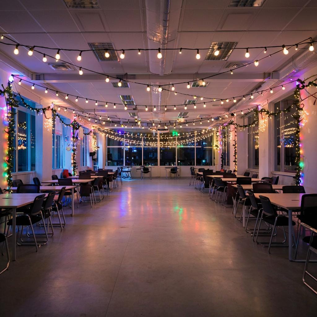 Вот как можно освободить пространство для активностей на корпоративе