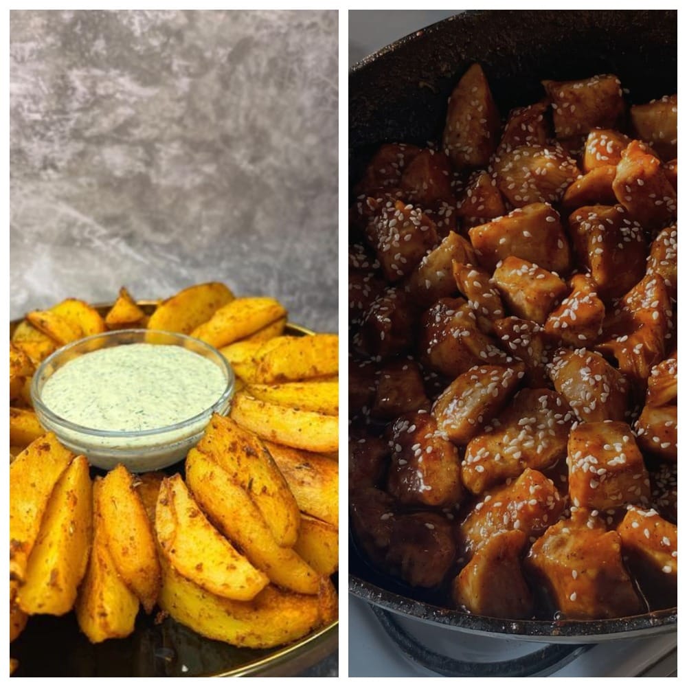 Вариант подачи сета