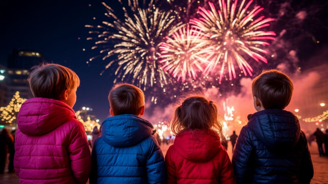 Безопасные петарды и фейерверки: что можно детям разного возраста