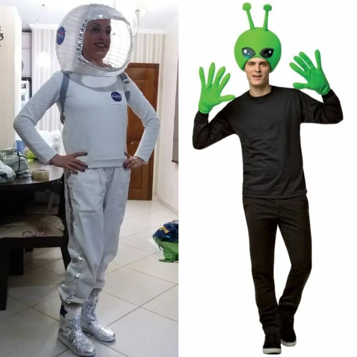 Костюмы Космонавта и Инопланетянина