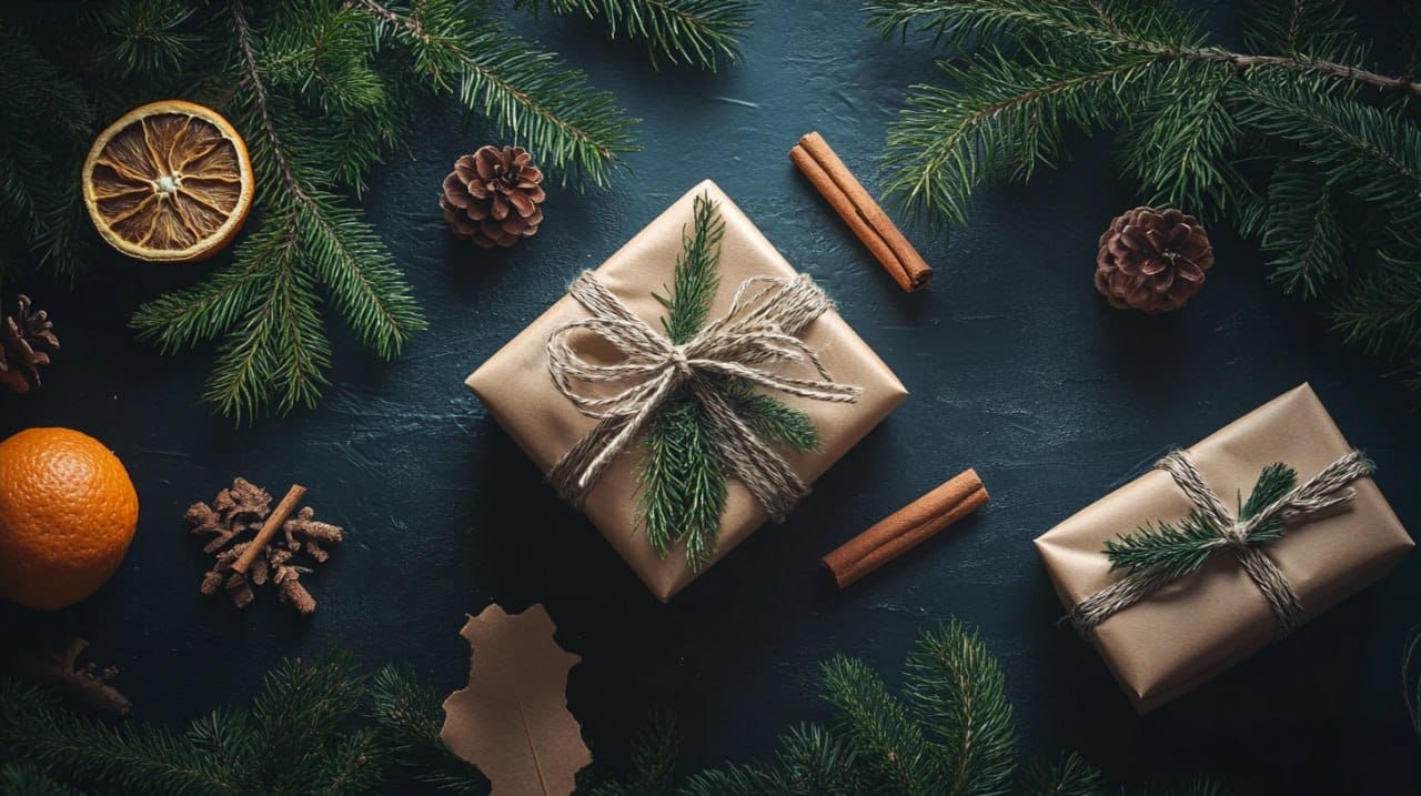 7 способов упаковать новогодний подарок без скотча