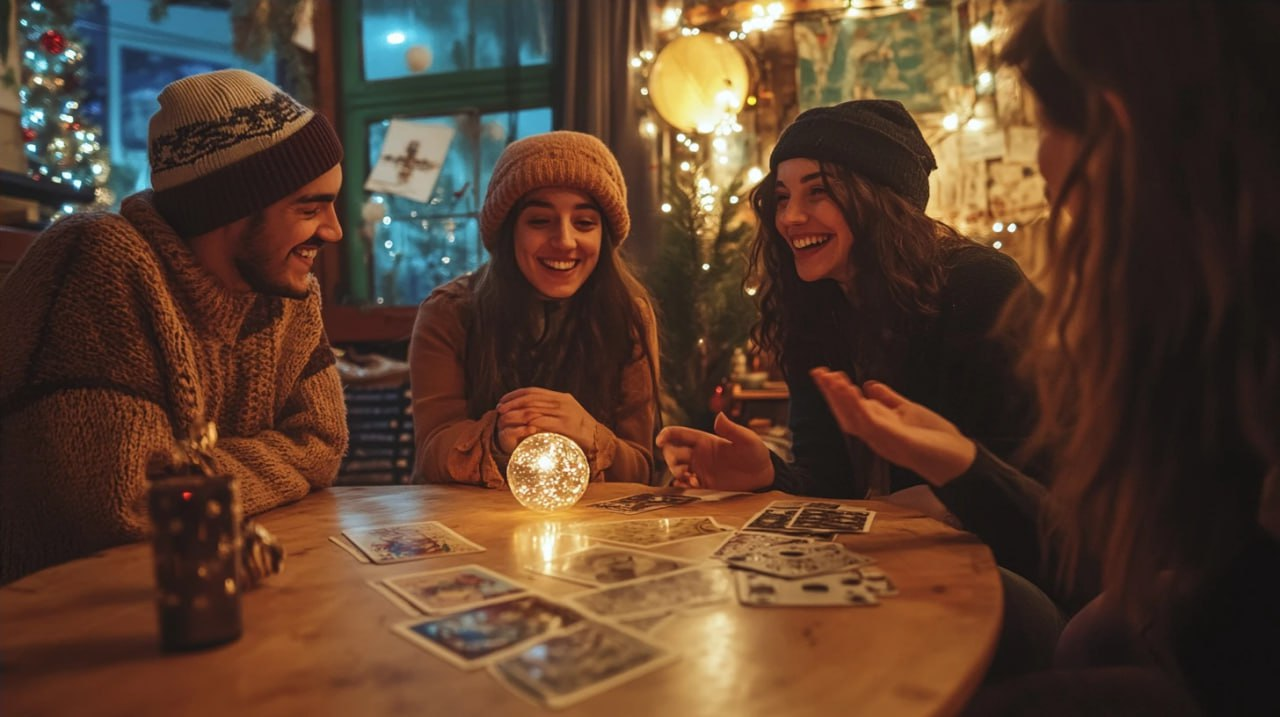 Весёлые новогодние предсказания для друзей: как устроить и что написать