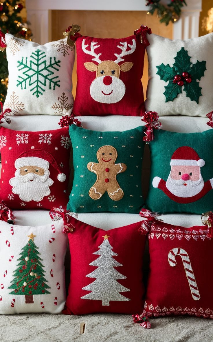 Вот как можно красиво декорировать наволочку. Источник: Pinterest