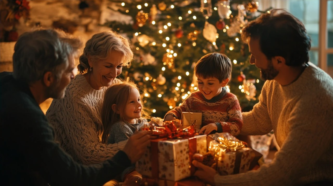 10 оригинальных способов вручить новогодний подарок детям