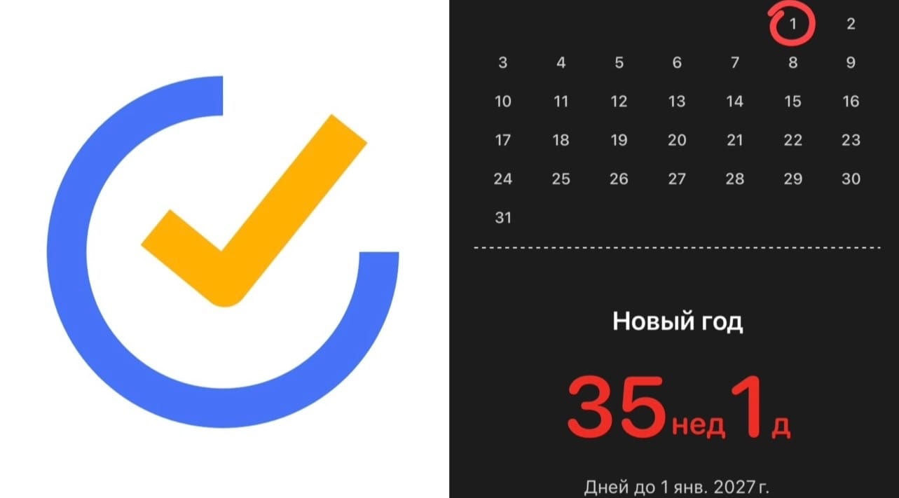 Источник: приложение TickTick.