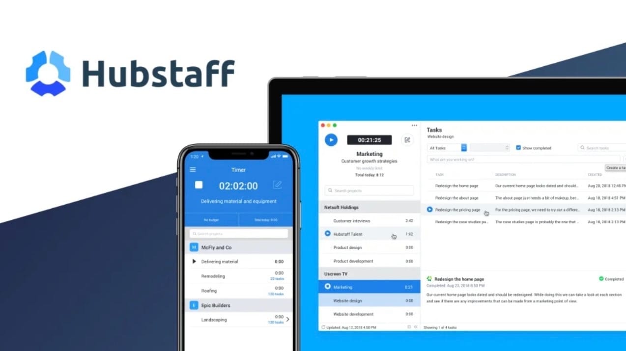 Приложение Hubstaff.