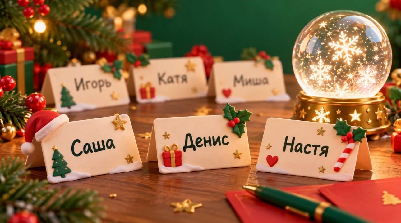 Новая быстрая жеребьёвка на сервисе «Мой Санта» и 4 способа поделиться её результатами
